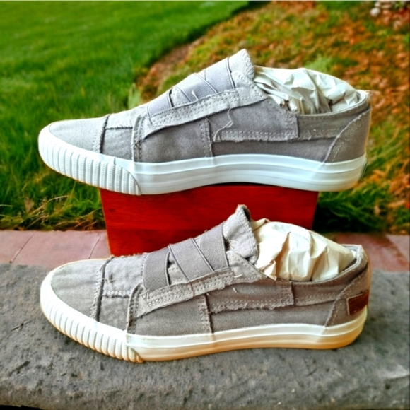 Blowfish Ladies Slip-On Patchwork Runners Size 8 - Picture 4 of 8